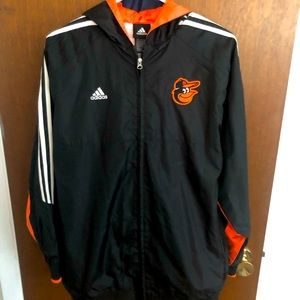 Adidas Baltimore Orioles Windbreaker